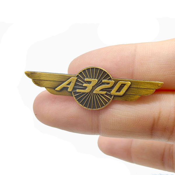 Vintage A320 Wing Private Pilot Wings Badge Beautiful Stylish Long Lasting
