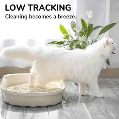 Litière agglomérante pour chat, tout naturel, à base de tofu, propre, végétale, dégradable, agglomération forte
