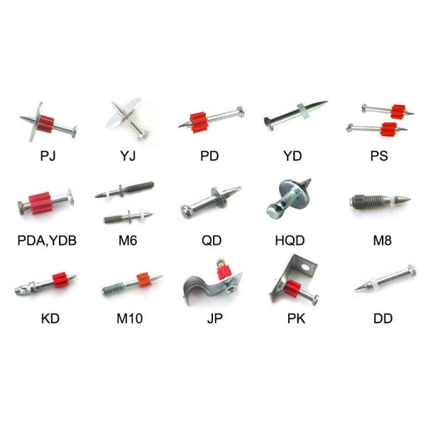 Professional Grade DX-450 Powder Actuated Cordless Nail Gun with Manual Power Source