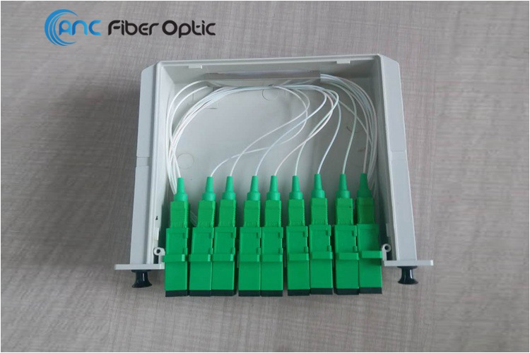 Plc 1x8 Splitter оптического волокна LGX