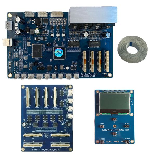 Доска печати TX800 установила принтер Mainboard ярлыка Кристл для принтера пирографии чернил УЛЬТРАФИОЛЕТОВОЙ индикаторной панели белого