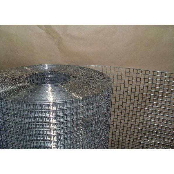 Anti Corrosive Stainless Steel Welded Wire Mesh Panels , Galvanised Welded Mesh Rolls