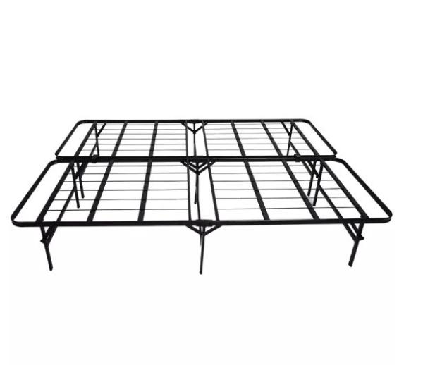 Folding Queen Bed Frame Space-Saving Solution for Home Office and Bedroom Furniture