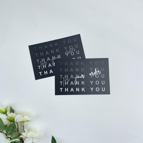 High Quality Custom Logo Printing Wig Jewelry Business Card Flyer Hang Tags Label Envelope Thank You Cards