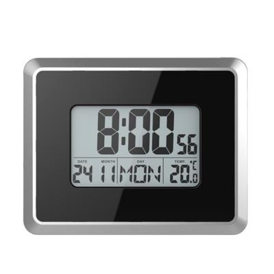 Multifunction Dual Alarm Clock 8 Inch Led Digital Clock Wall With Calendar