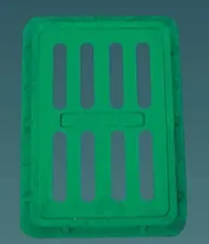 UV-Stabilized SMC Trench Grate with Drain Holes & ISO Certificate