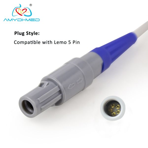 5 Pin Ear Probe Pulse Oximeter Goldway UT4000A UT4000C Stable Operation