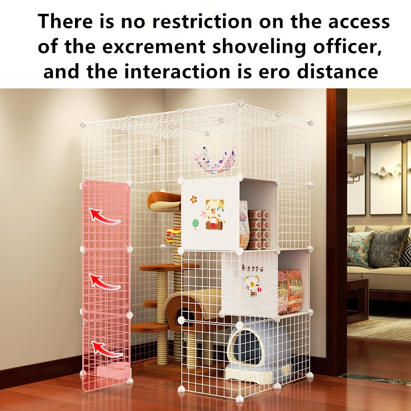 Коты домочадца 2 открытого космоса клетки кота большие с виллой клетки кота большого замка туалета крытой