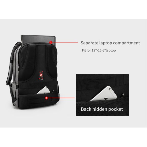 Wholesale Business Travel Backpacks Multi Functional Leisure Bag Mochila waterproof