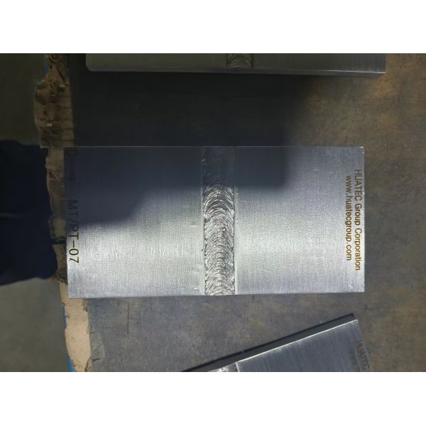 MT/PT Magnetic Particle & Dye Penetrant Testing Kit 10pcs with 25 Flaws Carbon Steel Crack Specimen