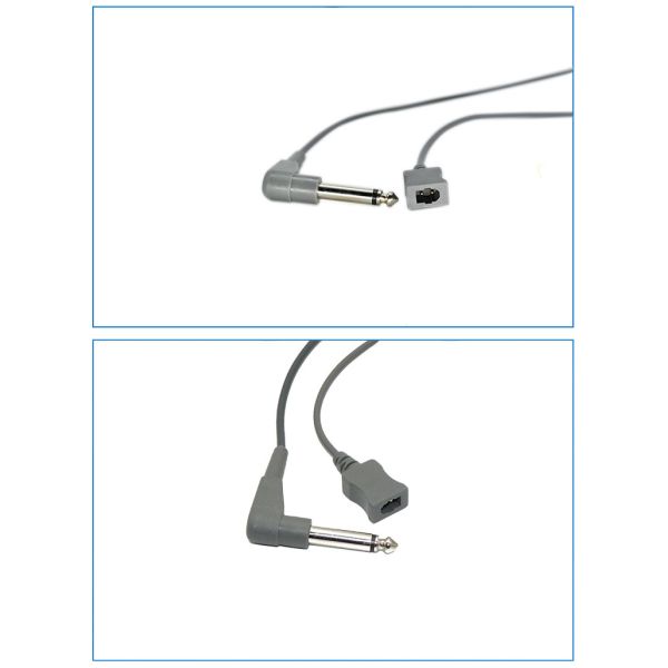 Medical Temperature Probe Cable for Monitor Body Temperature Alcohol Disinfecting Type CE Certified Class II 2.4m