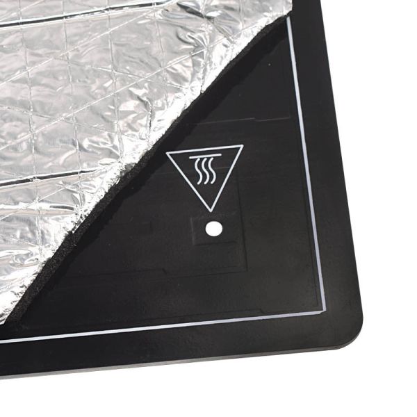 310mm*310mm*3mm 12V 220W 3D Printer Hot Plate With Welding Line