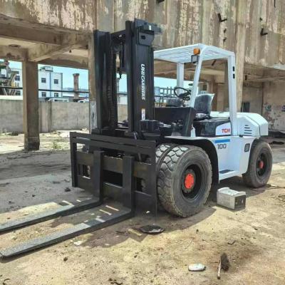Robust FD100TCM 10 Ton Forklift Second Hand Electric Forklift
