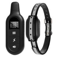 GPS de seguimiento de perros Parque de choque Collar Control de voz Ultrasonido AI entrenamiento adaptativo