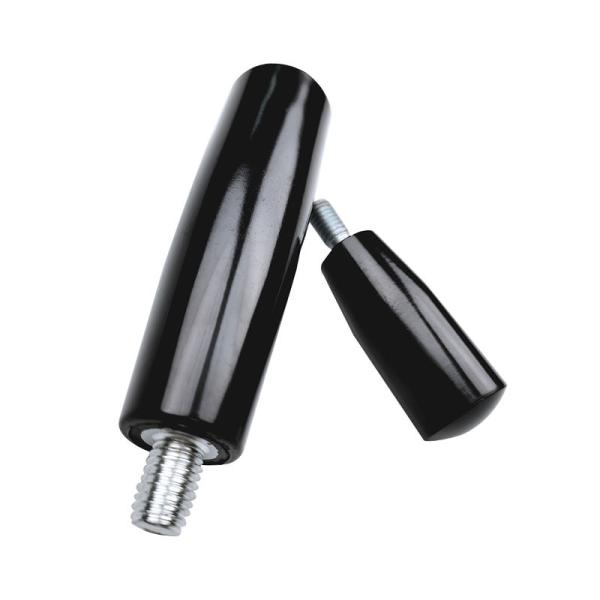 Revolving handel male, Thread screw knob with plastic bakelite revolving handle grip for machine power lathe accessories