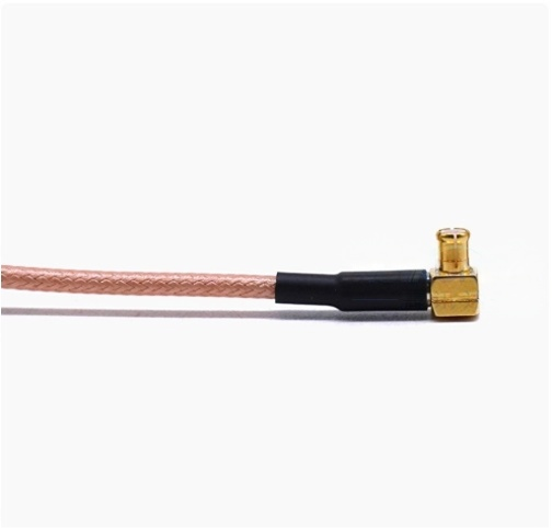 2.92mm RF Coax Cable Assemblies Gold Plated Brass With RG405 Coaxial Cable DC-40G