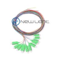 12 tresse optique à plusieurs modes de fonctionnement de fibre de Sc 1.5m 0.9mm de couleur