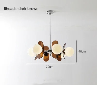 Designer Medieval Magic Bean Dining Table Chandelier Bauhaus Retro Restaurant Chandelier (WH-VP-318)