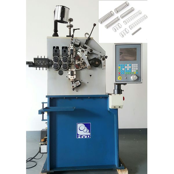 Numerical Control Spring Coiling Machine , 120pcs / Min Spring Making Equipment 