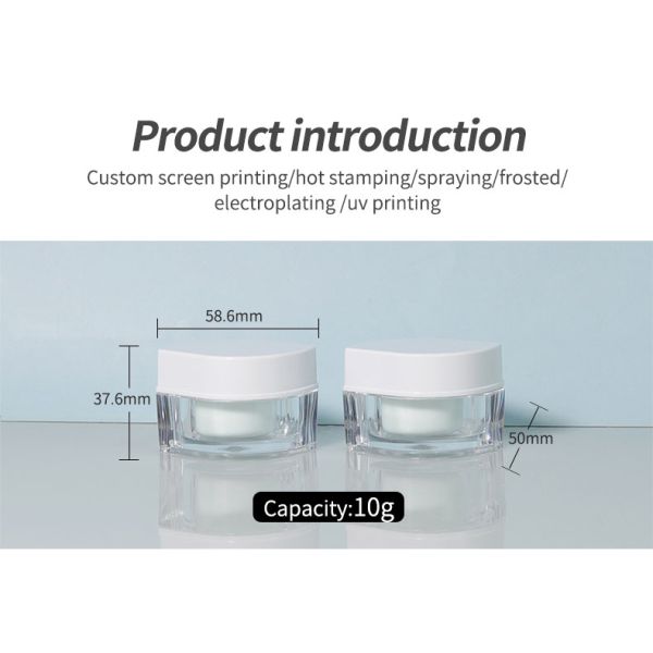 Material de tapa MS Botella cosmética sin aire de 150 ml 200 ml 250 ml Recargable Resistente de lujo Botella de bomba sin aire con bomba