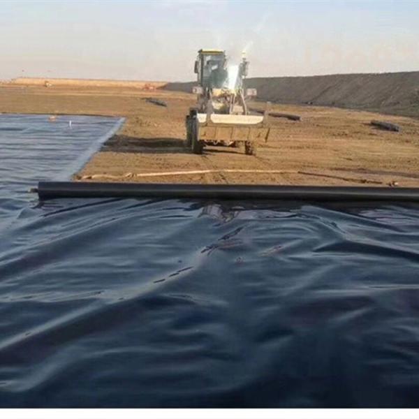 Smooth Surface 0.5mm HDPE Geomembrane Liner Sheet for Fish Farming Pond Material