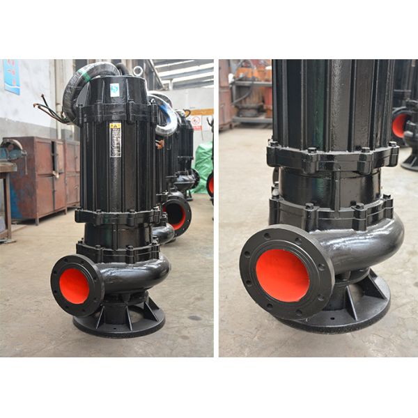 IP68 Submersible Wastewater Pump Non Clogging Stainless Steel Material