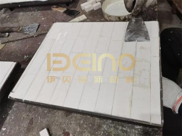 Experience Superior Wear and Impact Resistance with Ceramic steel plate 2in1 lining plate Rubber Ceramic Liners
