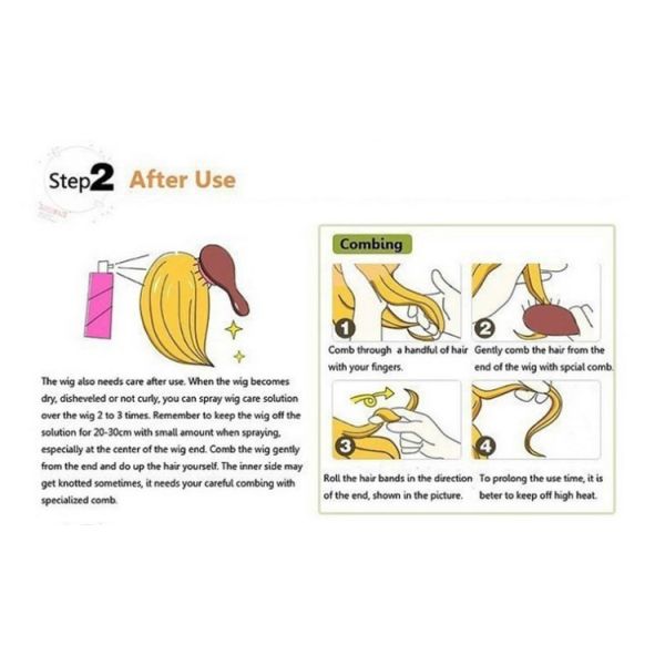 Monofilament Synthetic Glueless Long Natural Wigs For Black Women 250g