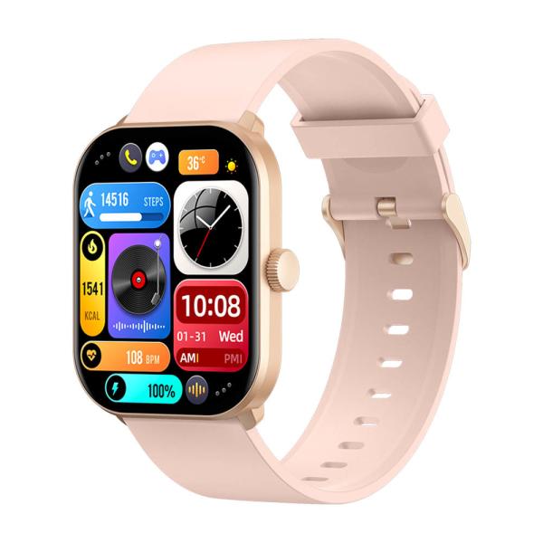 KW311A  2.01 Inch Waterproof IP68 Fitness Tracker Smart Watch Square Shape