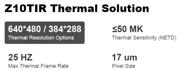 FCC 4 Rotor 1080P Aerial Inspection Drone Thermal Infrared Camera