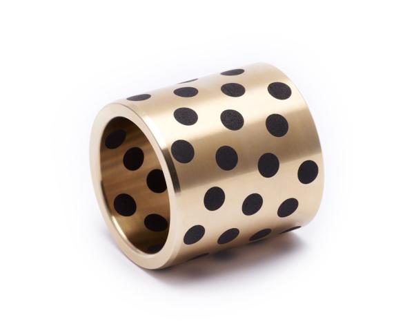 Gleitlagerbuchsen Bronze Alloy Bronze Gleitlager Bushing With Graphite Inserted