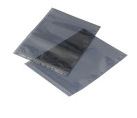Thickness 0.075mm Printed logo HDD LDPE ESD Anti Static Bags