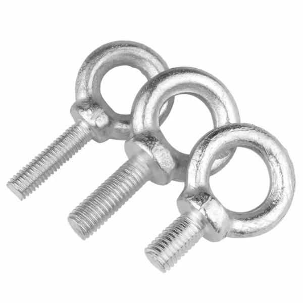 M30 M33 M36 Mill Steel  Eye Bolt Carbon Steel Grade8.8 10.9 12.9 Blue White Yellow Galvanized