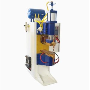 PLC-controlled automatic spot welding machine