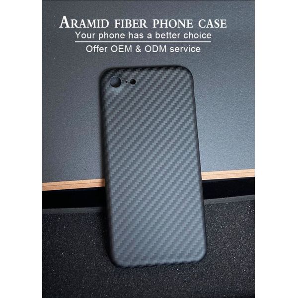 Облегченный случай телефона SE iPhone волокна Aramid полного покрытия предохранения от камеры