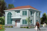 Casa con marco de acero ligero / Casa prefabricada para una villa moderna