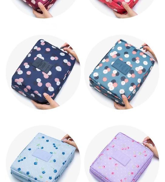 Outdoor Multifunction Travel Cosmetic Bag Women Toiletries Organizer Waterproof