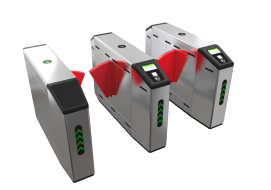 Роскошное метро 1500*300*980mm турникета Tickeing RFID для выхода метро