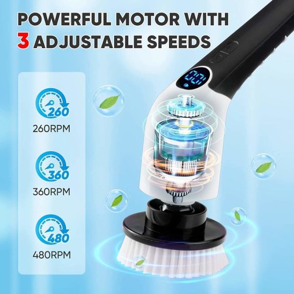 OEM Полы Лион Электрическая чистка щетки Турбо Скрубер для домашнего хозяйства