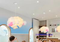 Cute Pendant Lumière Nuage Lustre Coton Nuages Forme Accrochage Lumière Pour la Décoration de la Maison