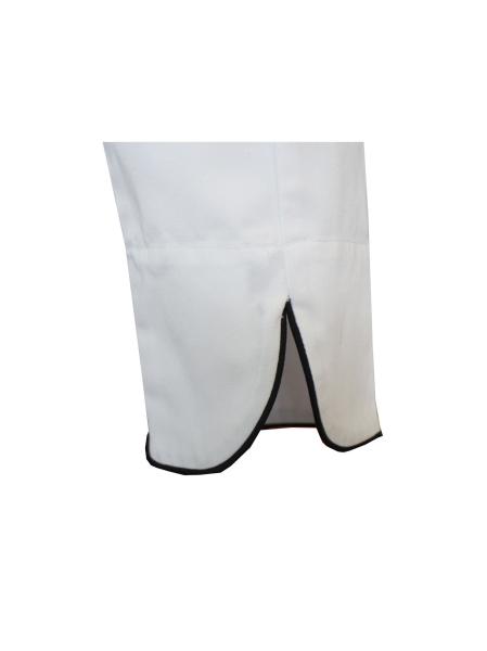 O cozinheiro chefe Uniform Long Sleeve de 240 G/M trabalha o algodão 35 poli do desgaste 65