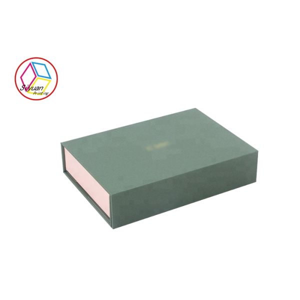 Sliding Cosmetic Gift Box , Personalised Makeup Box Rectangle Shape