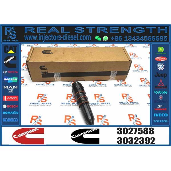 High Quality Diesel Fuel Injector for Cummins L10 3027588 3037229 3045102 Common Rail Injection Valves