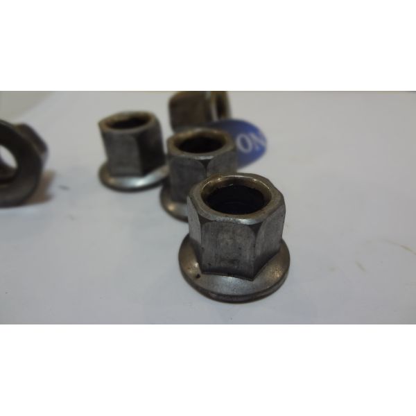 DIN6331 HEX(hexagon)Flange Nuts M6-M48 Black Oxide Surface 1.5d with collar GB6177-86