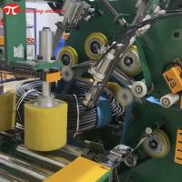 Máquina de envolvimento horizontal automática da bobina da tubulação de mangueira