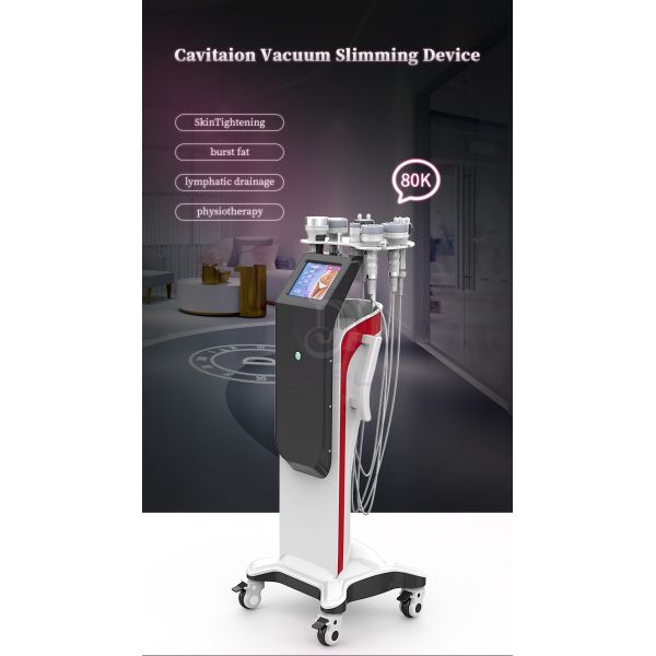 Radio Frequency S Shape 80k Ultrasonic Cavitation Vacuum Massage Bipolar Rf Fast Slimming Machine