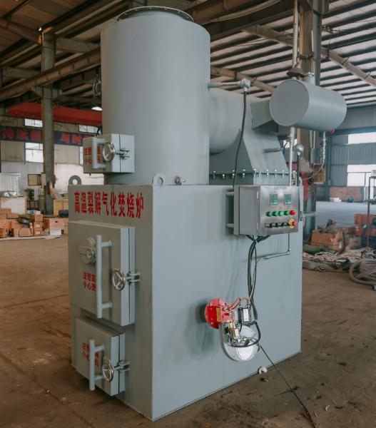 Hospital Waste Incinerator with 15kg-10t Per Batch Capacity High Velocity Burner and 1 Year Warranty for Biomedical Waste Disposal