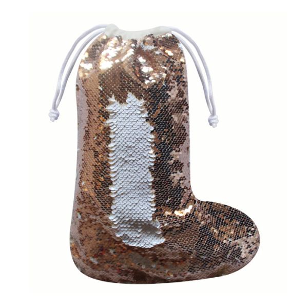 Sublimation Christmas Stockings Custom Printing Logo Sublimation Sequin Stocking
