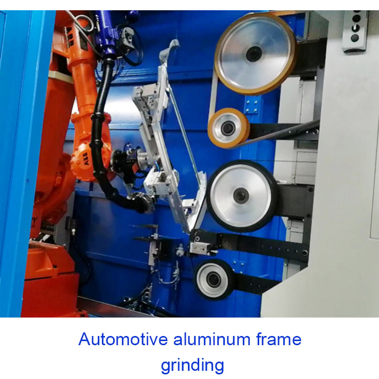 6 Axis Robotic Grinding And Polishing Machine For Aluminum Alloy / Aluminum Wheel