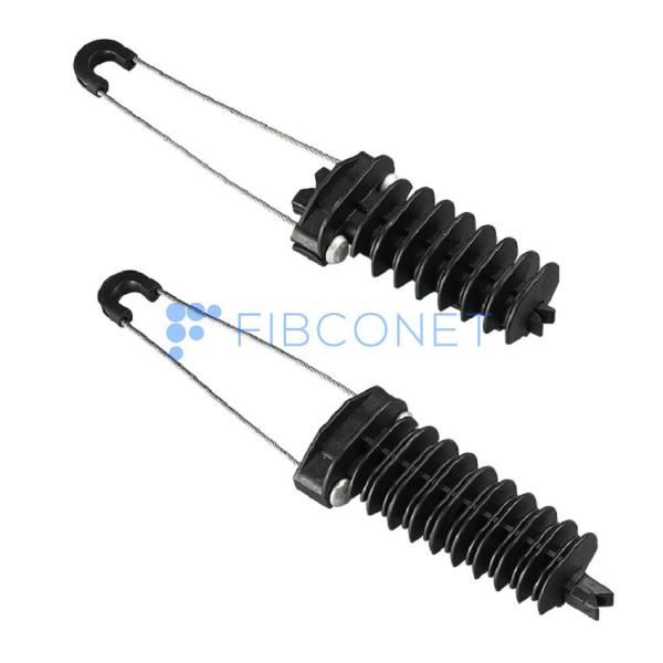 Anchor Clamp for ADSS Cable Overhead Nylon Ss201 Optical Fiber Optic Dead End Clamp